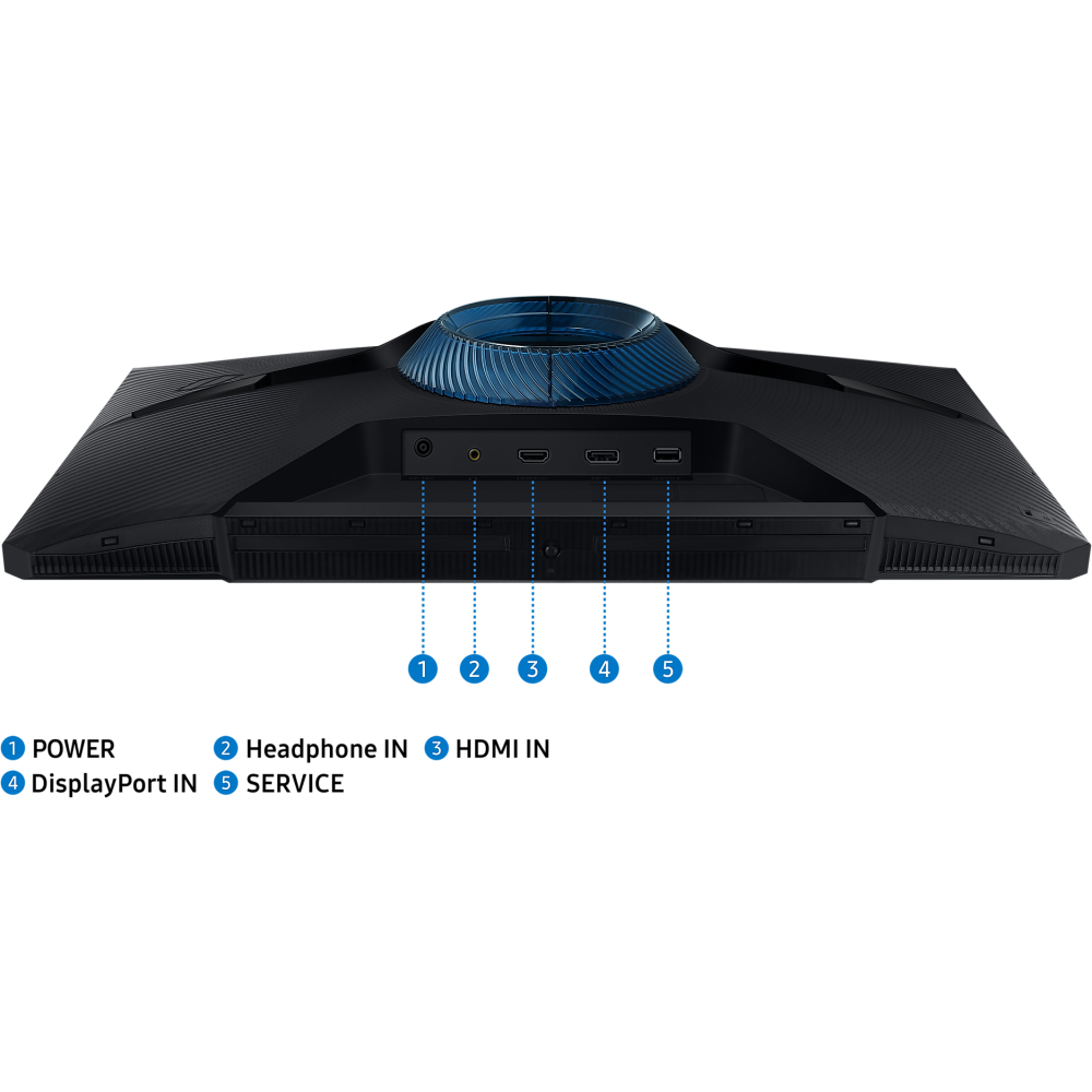 Монитор Samsung 24" LS24DG300EIXCI Odyssey G3