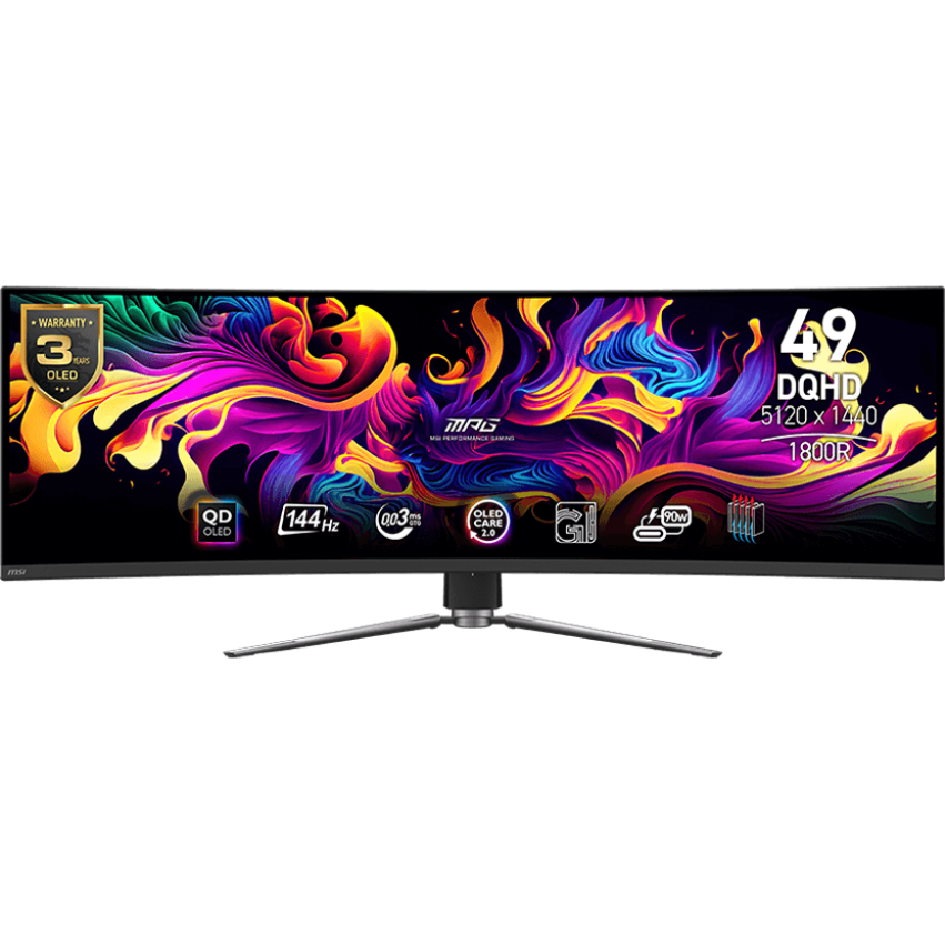 Монитор MSI 49" MPG 491CQP QD-OLED