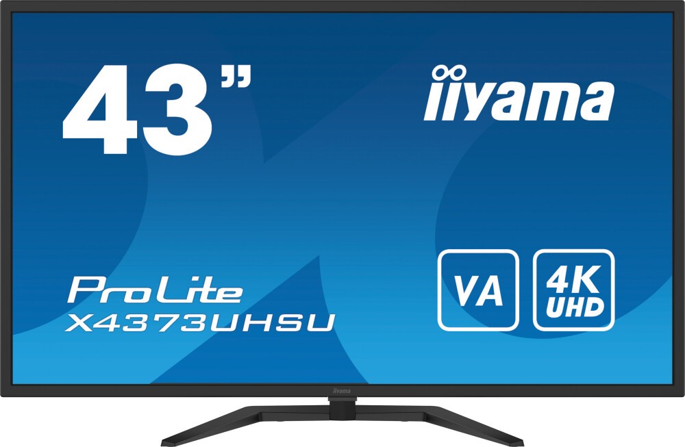 Монитор Iiyama 43" ProLite X4373UHSU-B1