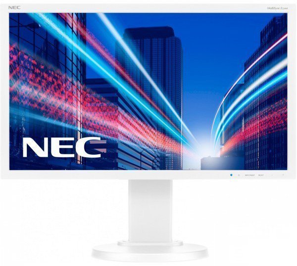 Монитор NEC 22" MultiSync E224Wi Silver/White