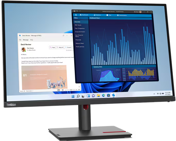 Монитор Lenovo 27" T27p-30 (63A9GAR1CB)