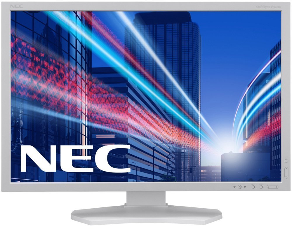 Монитор NEC 24" MultiSync PA242W Silver/White