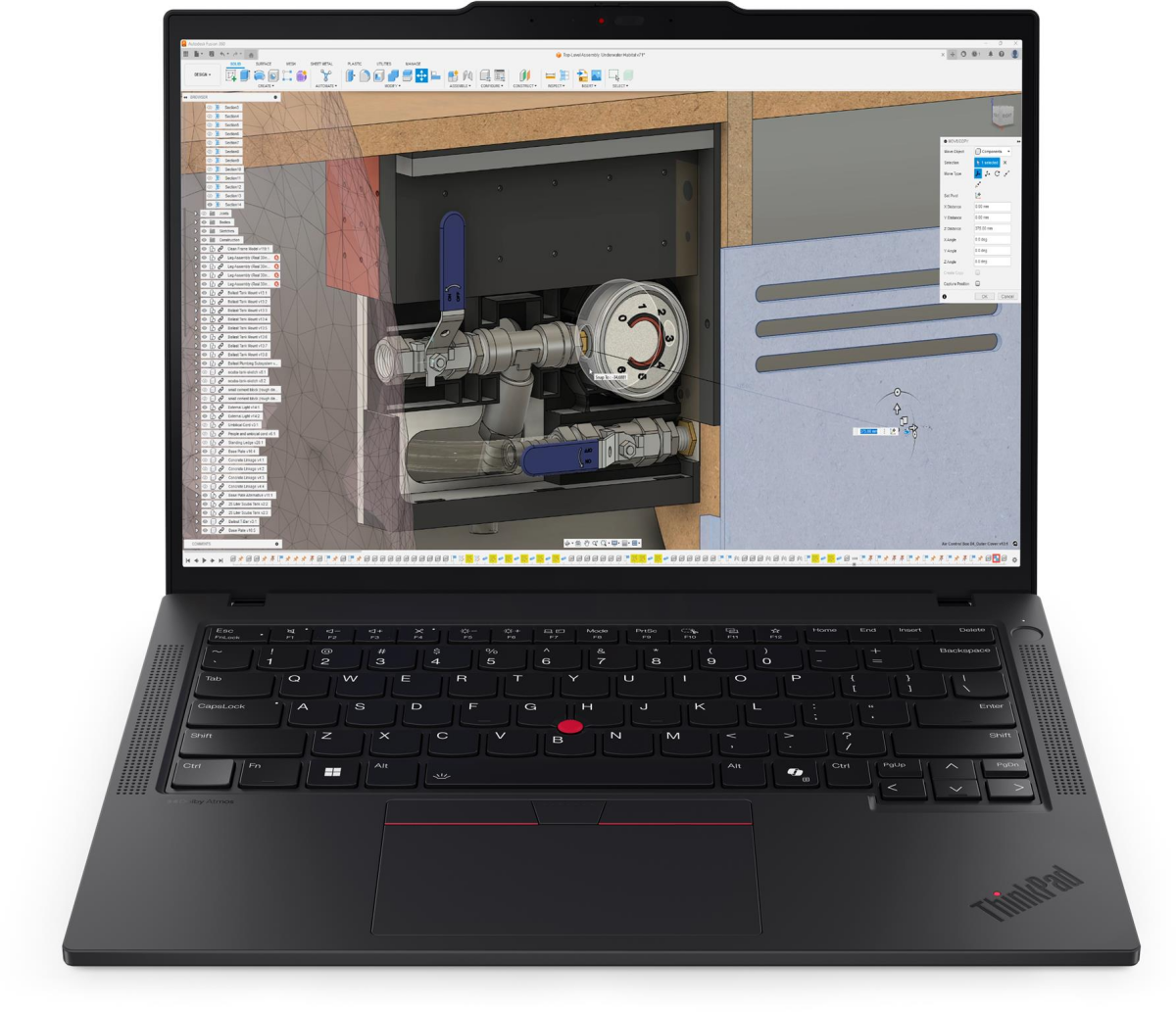 Ноутбук Lenovo ThinkPad P14s Gen 6 (AMD) (21QLS0CF00-Win11P)