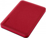 Внешний жёсткий диск 1Tb Toshiba Canvio Advance Red (HDTCA10ER3AA)