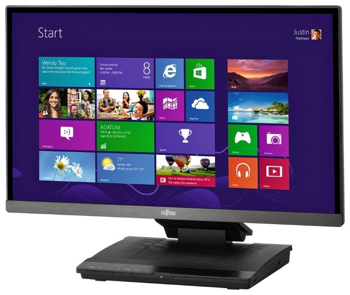 Монитор Fujitsu 23" X23T-1 MHL Black