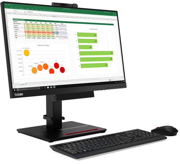 Монитор Lenovo 24" ThinkCentre Tiny-In-One 24 Gen 4 (11GDPAT1EU)