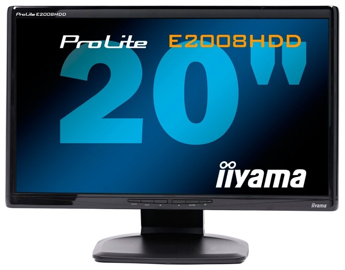 Монитор Iiyama 20" ProLite E2008HDD-B1