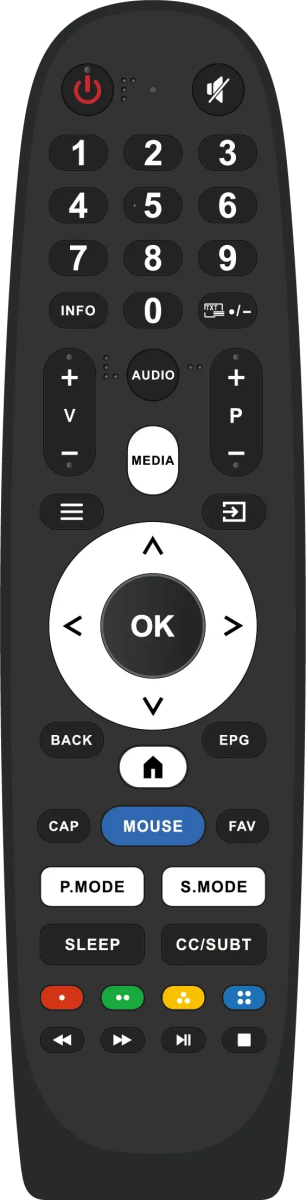 ЖК телевизор TopDevice 43" TDWC43BF2110V Black