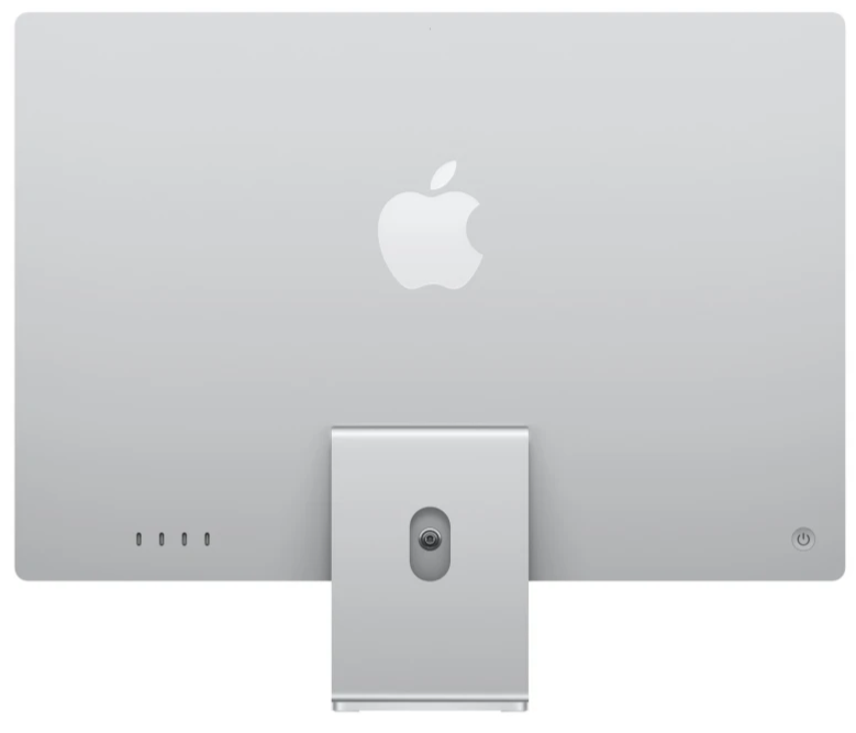 Моноблок Apple iMac 24 Silver (M4, 2024, Four ports) (MWUV3)