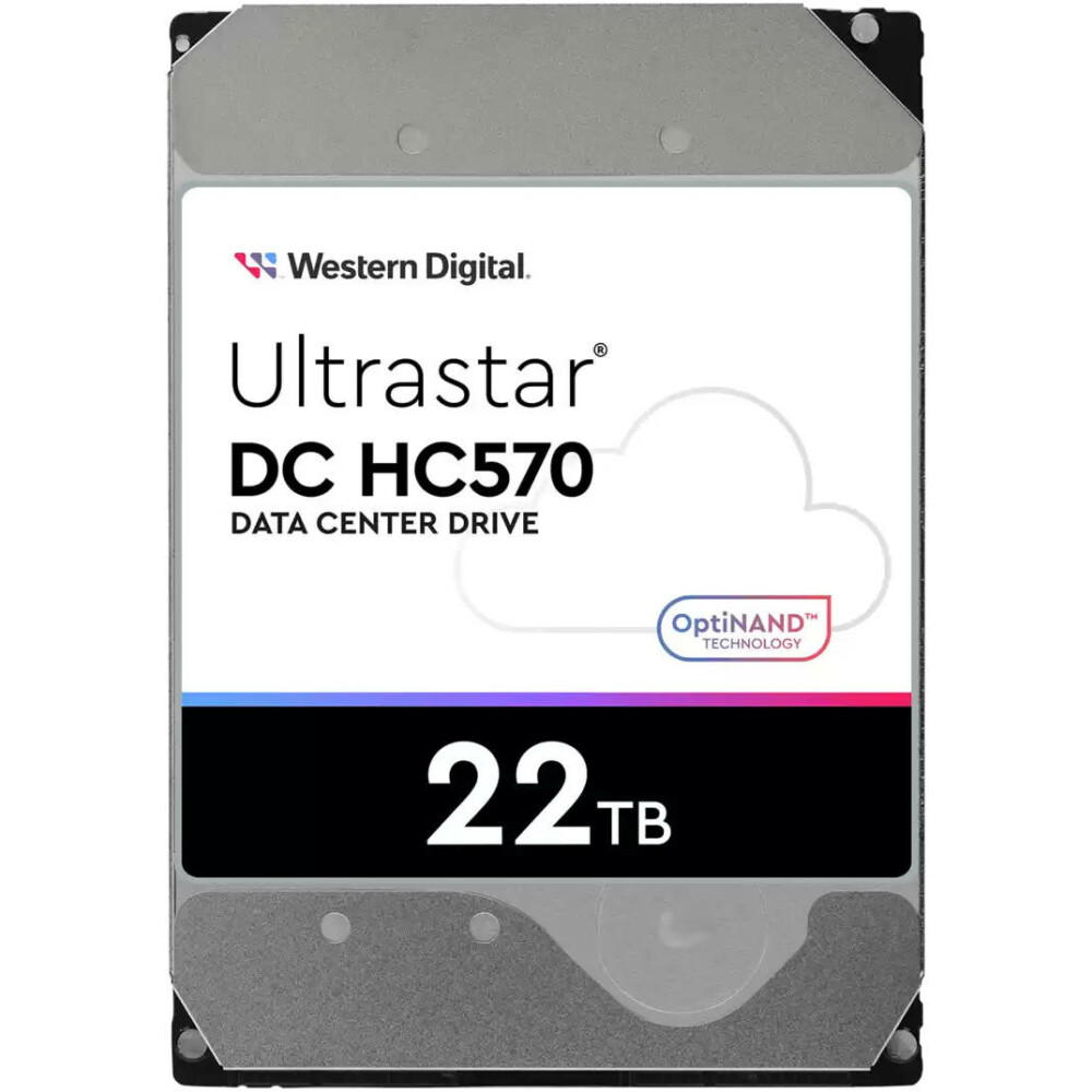 Жёсткий диск 22Tb SATA-III WD (HGST) Ultrastar DC HC570 (0F48155) — купить  в Москве, цена в интернет магазине Бриго.