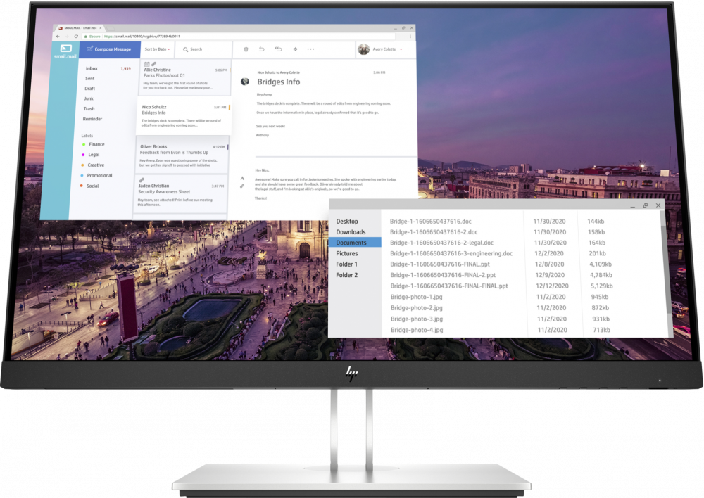 Монитор HP 23" E23 G4 (9VF96AA)