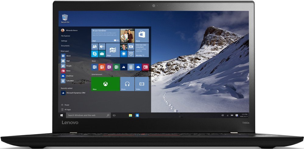 Ноутбук Lenovo ThinkPad T460s (20FAS1N700)