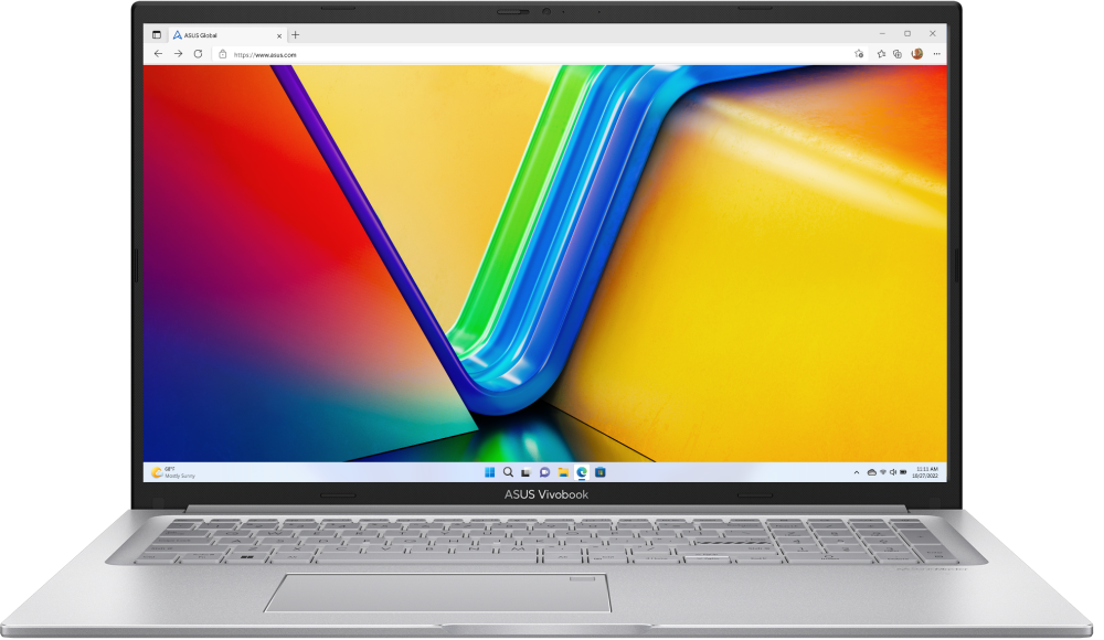 Ноутбук ASUS X1704VA Vivobook 17 Cool Silver (AU1105)