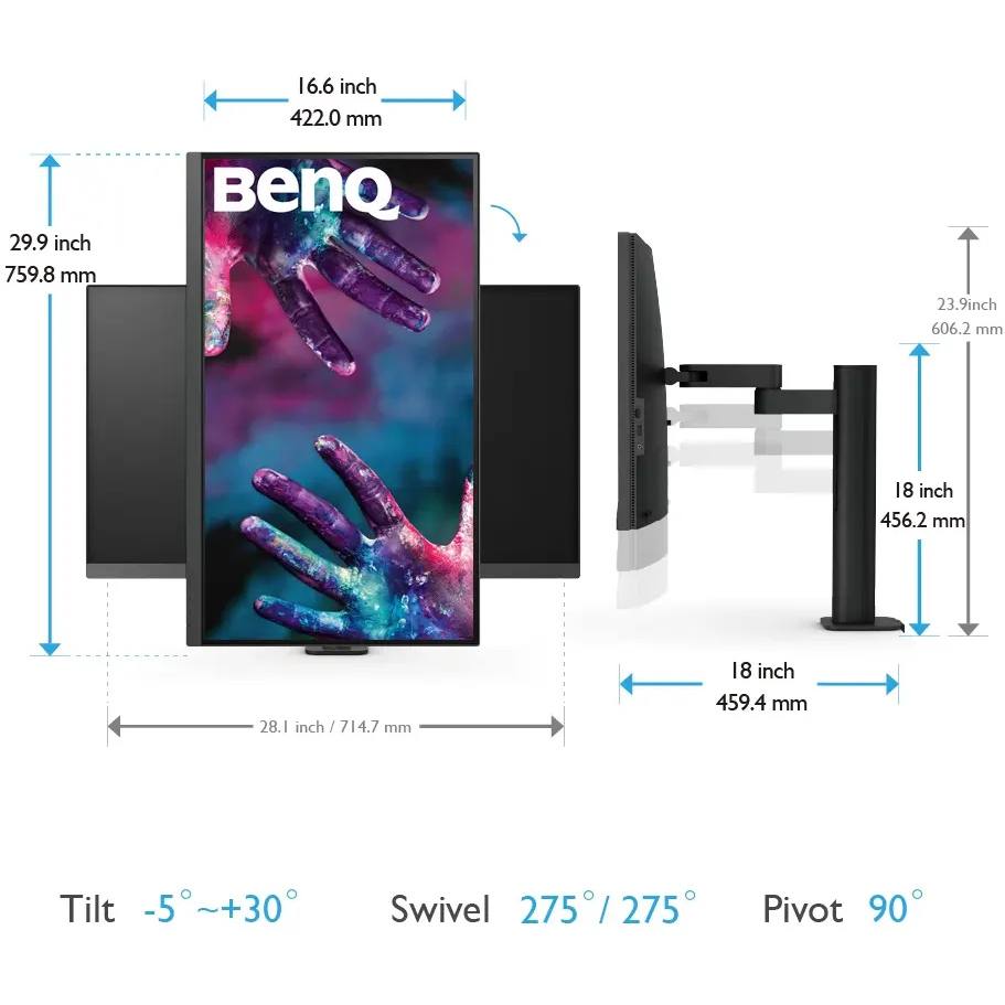 Монитор BenQ 32" PD3205UA