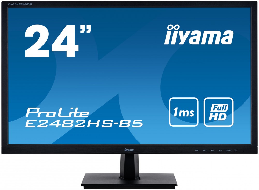 Монитор Iiyama 24" ProLite E2482HS-B5