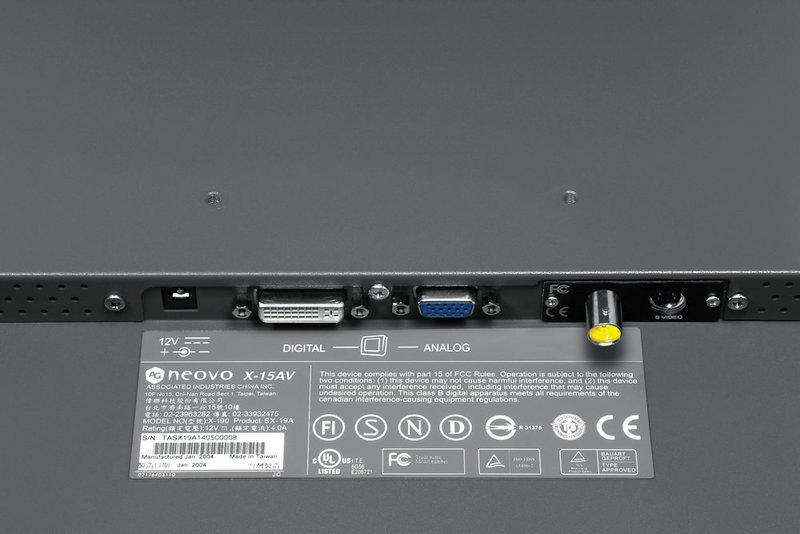 Монитор Neovo 15" X-15AV Black