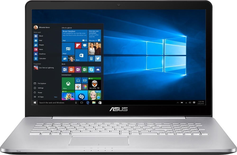 Ноутбук ASUS VivoBook Pro N752VX